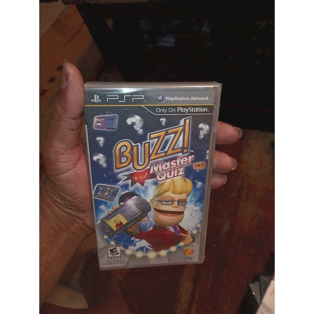 Buzz! Master Quiz (Sony PSP) Brand New Factory Sealed Game